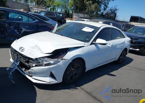 2022 Hyundai Elantra Sel z USA, uszkodzony, nr VIN 5NPLS4AG7NH080112